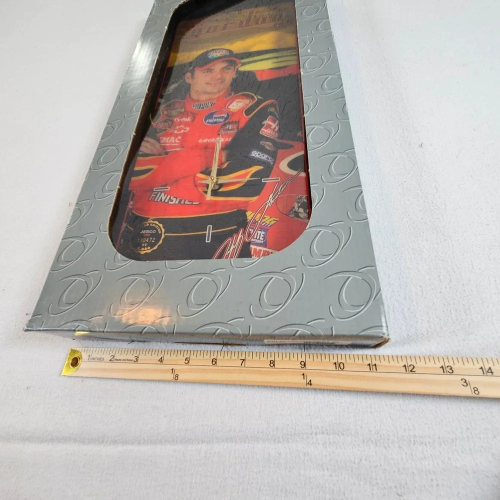 Jebco Clocks Jeff Gordon NASCAR Wall Clock Limited Edition 472/5000 24 DuPont
